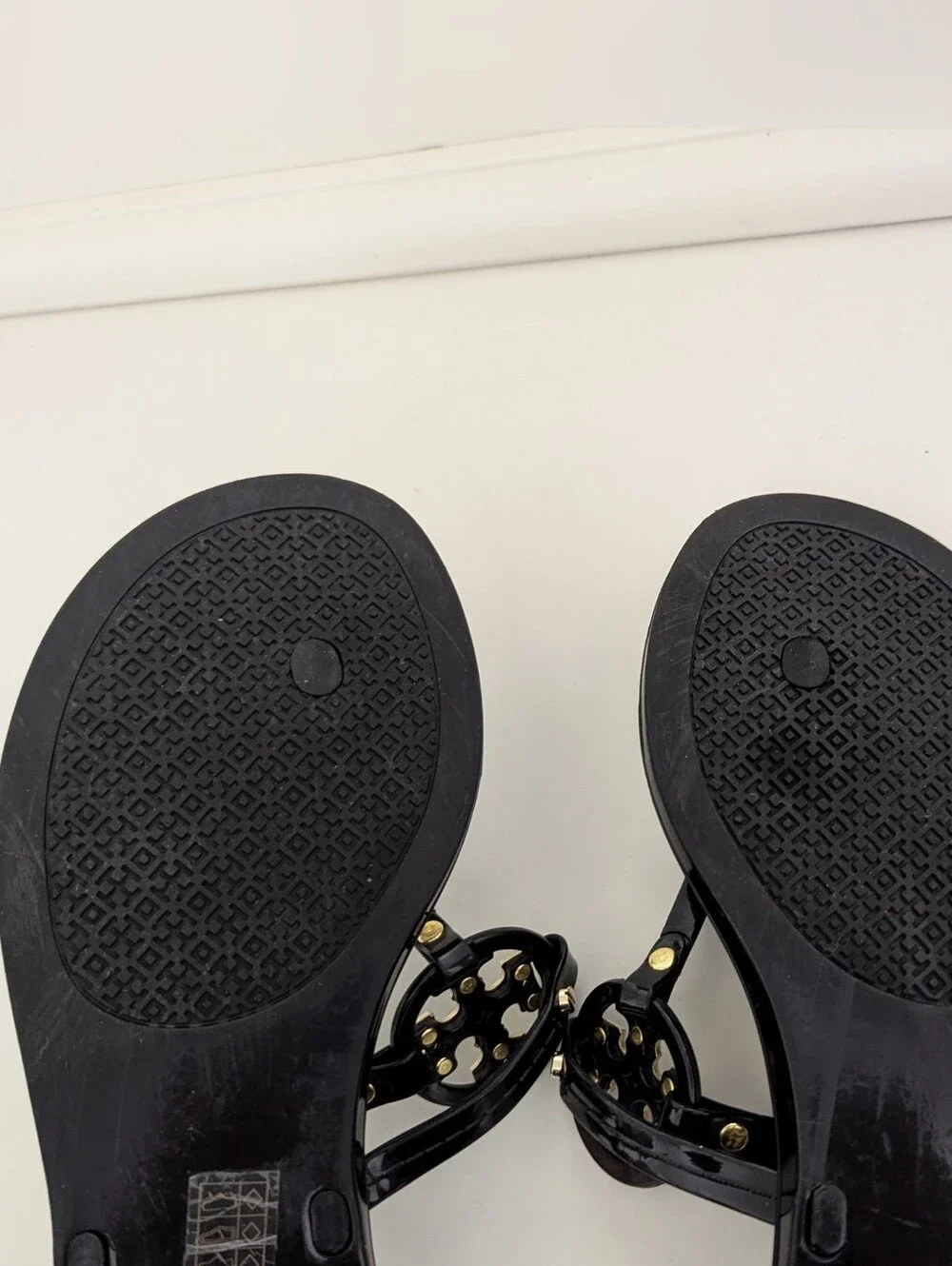 GUC! Tory Burch Mini Miller Sandal In Black Size 7